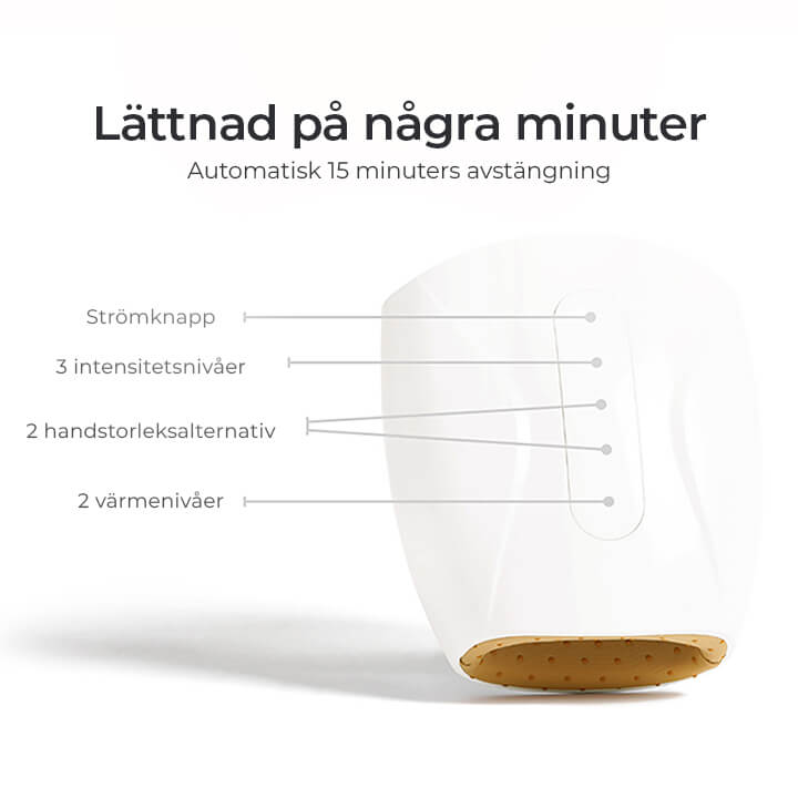 (40% RABATT) Elektrisk och laddningsbar Handmassager