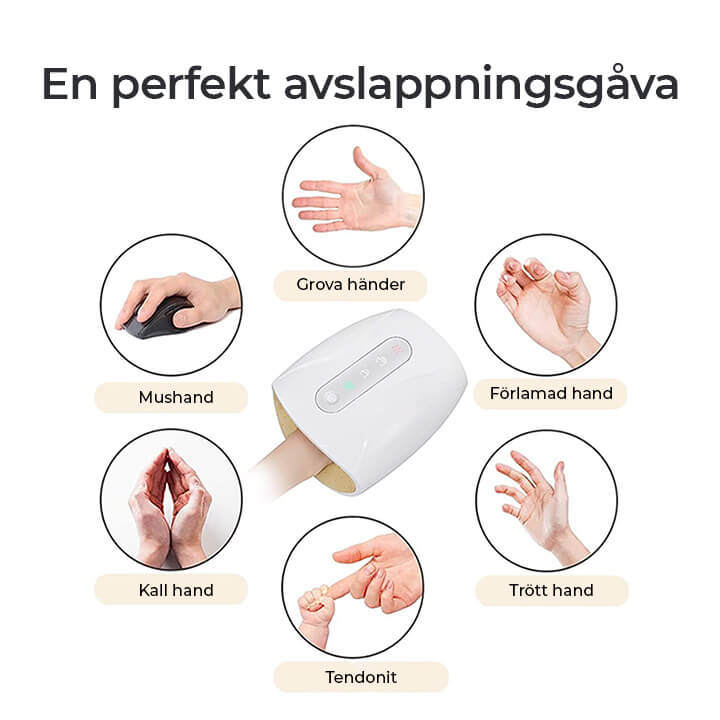 (40% RABATT) Elektrisk och laddningsbar Handmassager